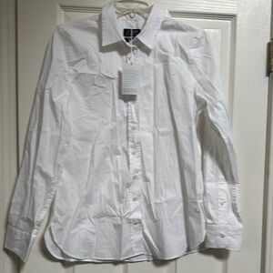 J. Crew Crisp White Dress Shirt